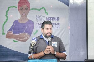 Nestlé Nigeria’s Commercial Manager, Mr. Khaled Ramadan.