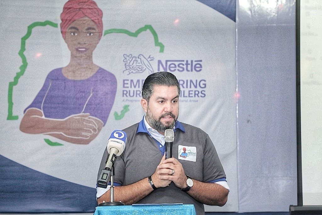 Nestlé Nigeria’s Commercial Manager, Mr. Khaled Ramadan.