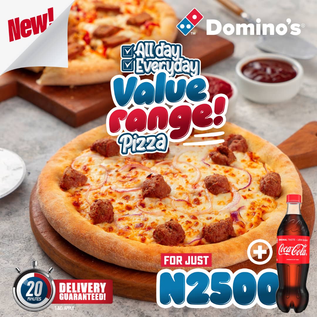 Domino’s Decreases the Price of Pizza with the launch of the Everyday Value Range Pizzas