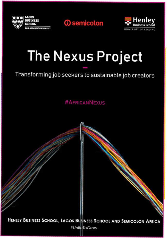 THE NEXUS PROJECT TRANSFORMING JOB SEEKERS TO SUSTAINABLE JOB CREATORS