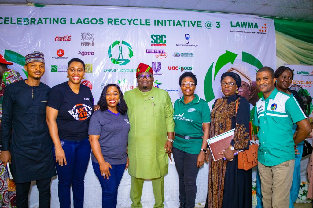 FBRA Partners with Lagos Recyclers, Informal Sector and LAWMA to commemorate 3rd Year Anniversary of the Lagos Recycles Initiative.