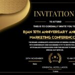 BJAN at 10 Top 10 Brands Others For Honour At 2022 Marketing Conference