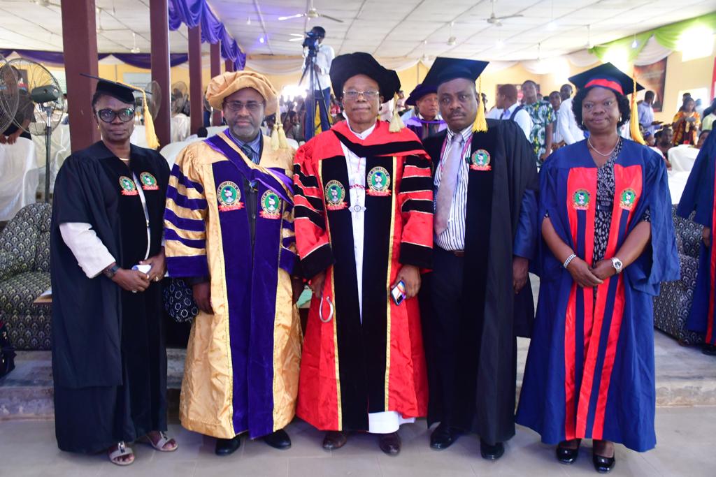 Wesley University produces 38 First Class graduates, honours Senate President, Deputy Governor, others