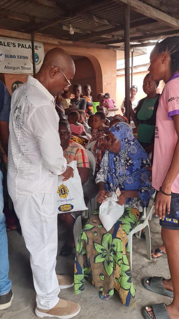 Lekki Admiralty Lions Club Leads Local Hunger Relief Efforts