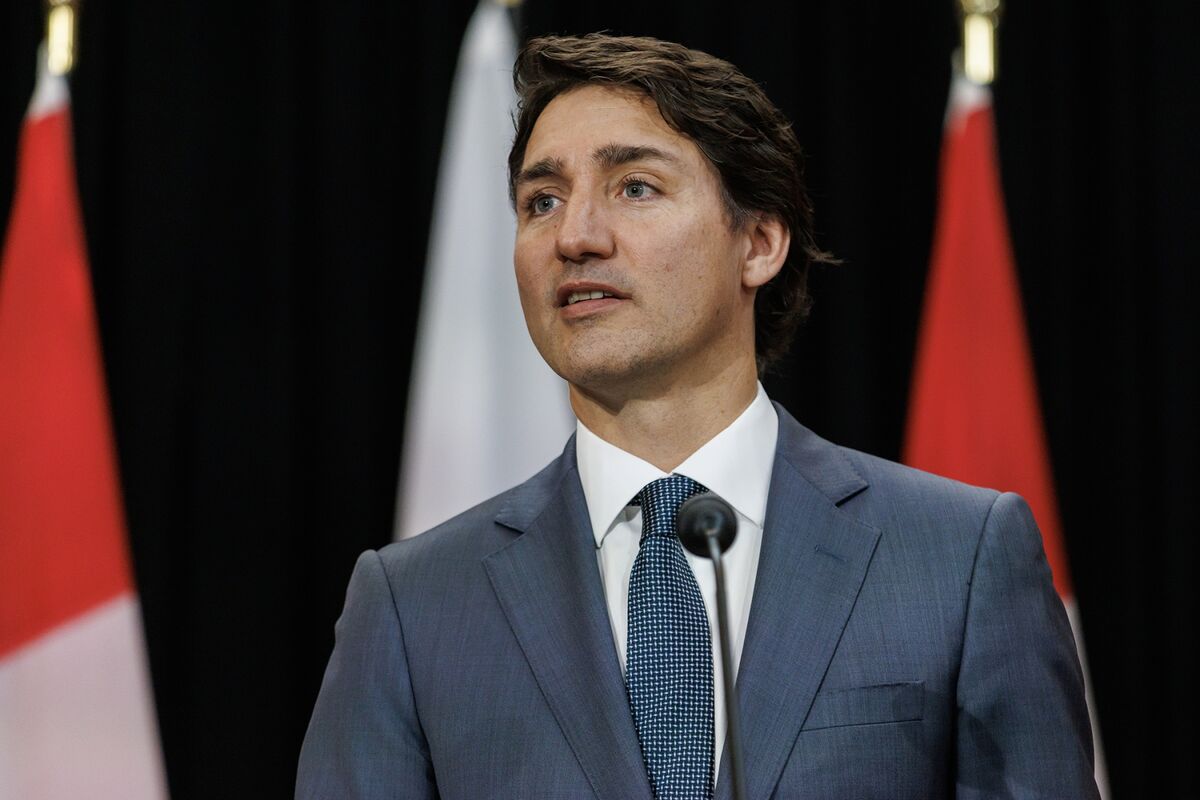 Prime Minister Justin Trudeau Meets With Opposition Leader Of Belarus Sviatlana Tsikhanouskaya