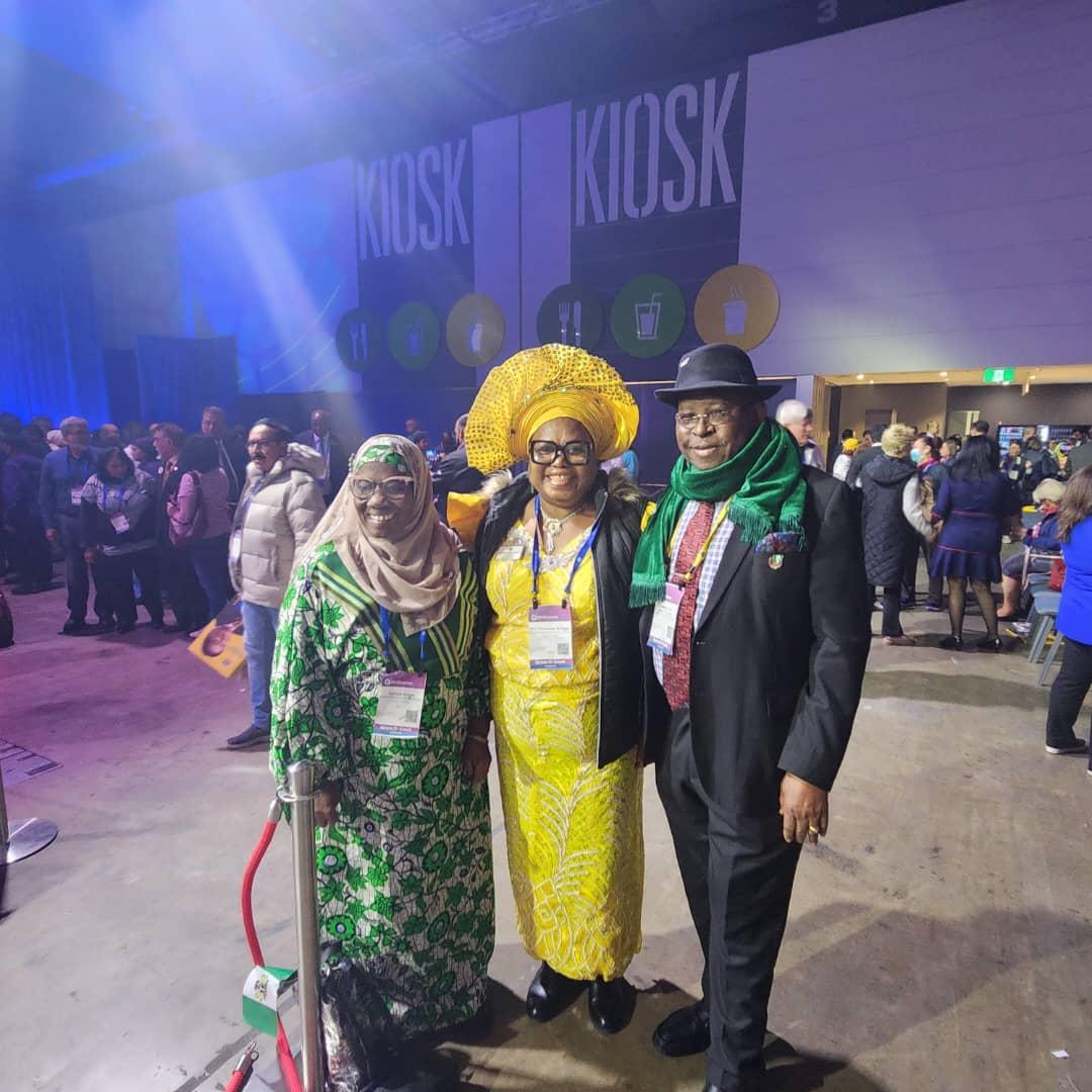 Dame Adetope Tychus Becomes First Female Black Int’l Director Of CA 8, Africa At The 106th LCICON24 In Melbourne.