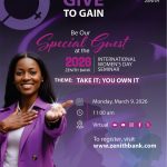 ZENITH BANK SET TO HOST 2026 INTERNATIONAL WOMEN'S DAY SEMINAR TO CHAMPION LEADERSHIP, OWNERSHIP AND COLLECTIVE GROWTH
